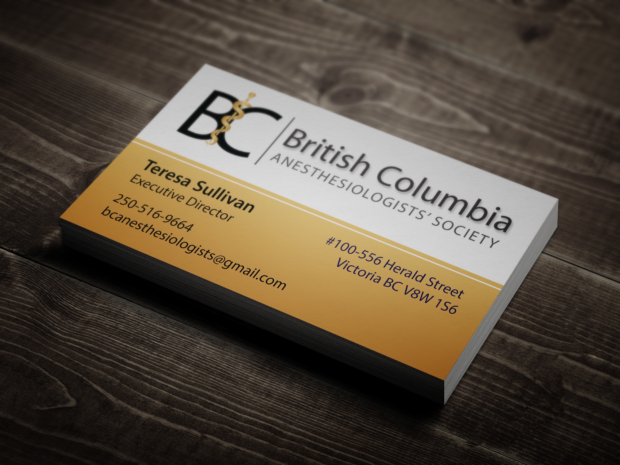 Maple Ridge Business Card Design