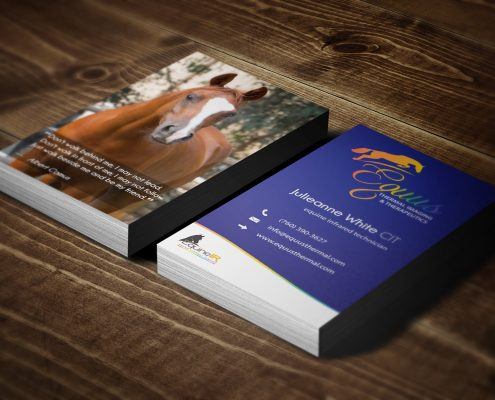 Maple Ridge Business Card Design