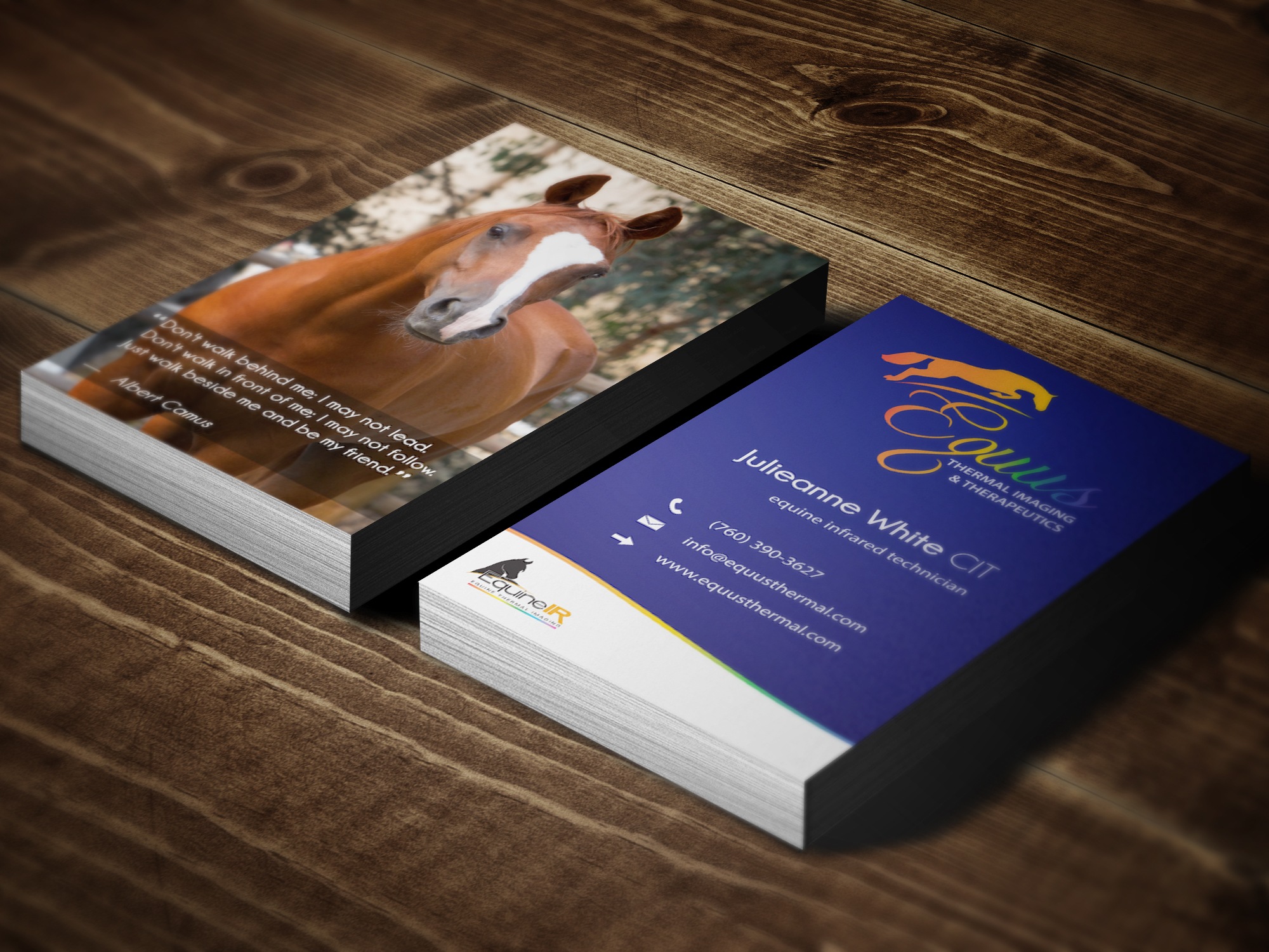 Maple Ridge Business Card Design