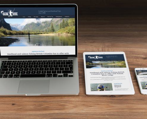 Fishing Guide Website Design